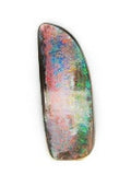 Hot Pink over Blue Boulder Opal