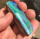 Rare 212 Carats of Mintabie opal rub