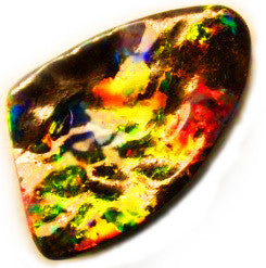 Amazing on Fire set of Queensland Boulder Opal