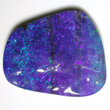 Blue, blue, green,Solid Boulder Opal