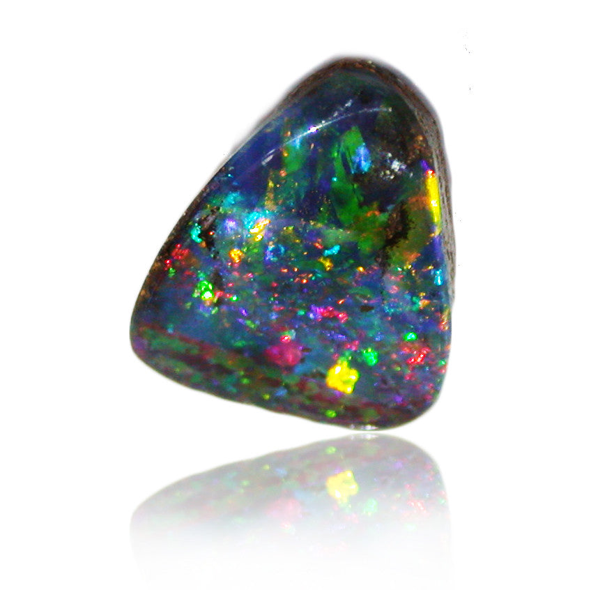 Red Green Blue Multi Colour Opal Stone