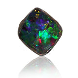 Red Green Boulder Opal