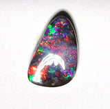 Red Multi coloured solid boulder opal