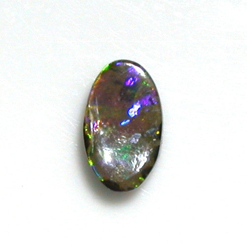 Green, gold and orange solid boulder opal from Quilpie