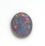 Pink and green solid boulder opal
