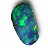 Green solid boulder opal