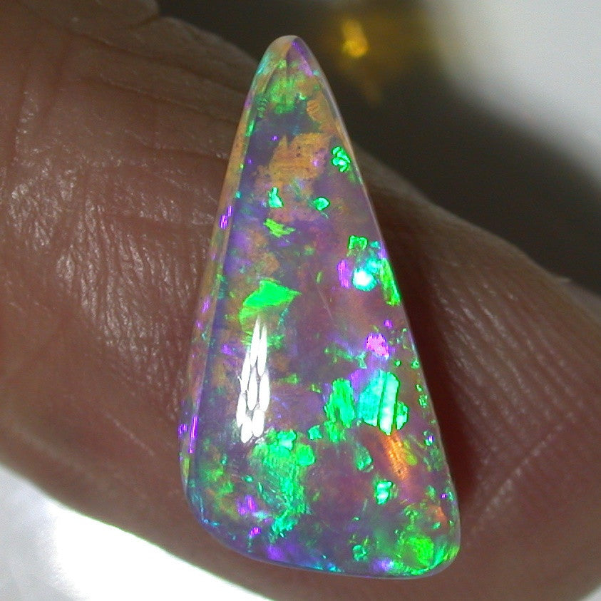 Green solid crystal opal