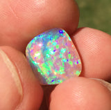 Very Bright green Solid crystal pipe opal