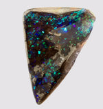 Green Green Blue solid boulder opal