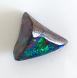 Green Multi Coloured solid boulder opal