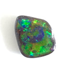 Orange, Gold and Green solid boulder opal