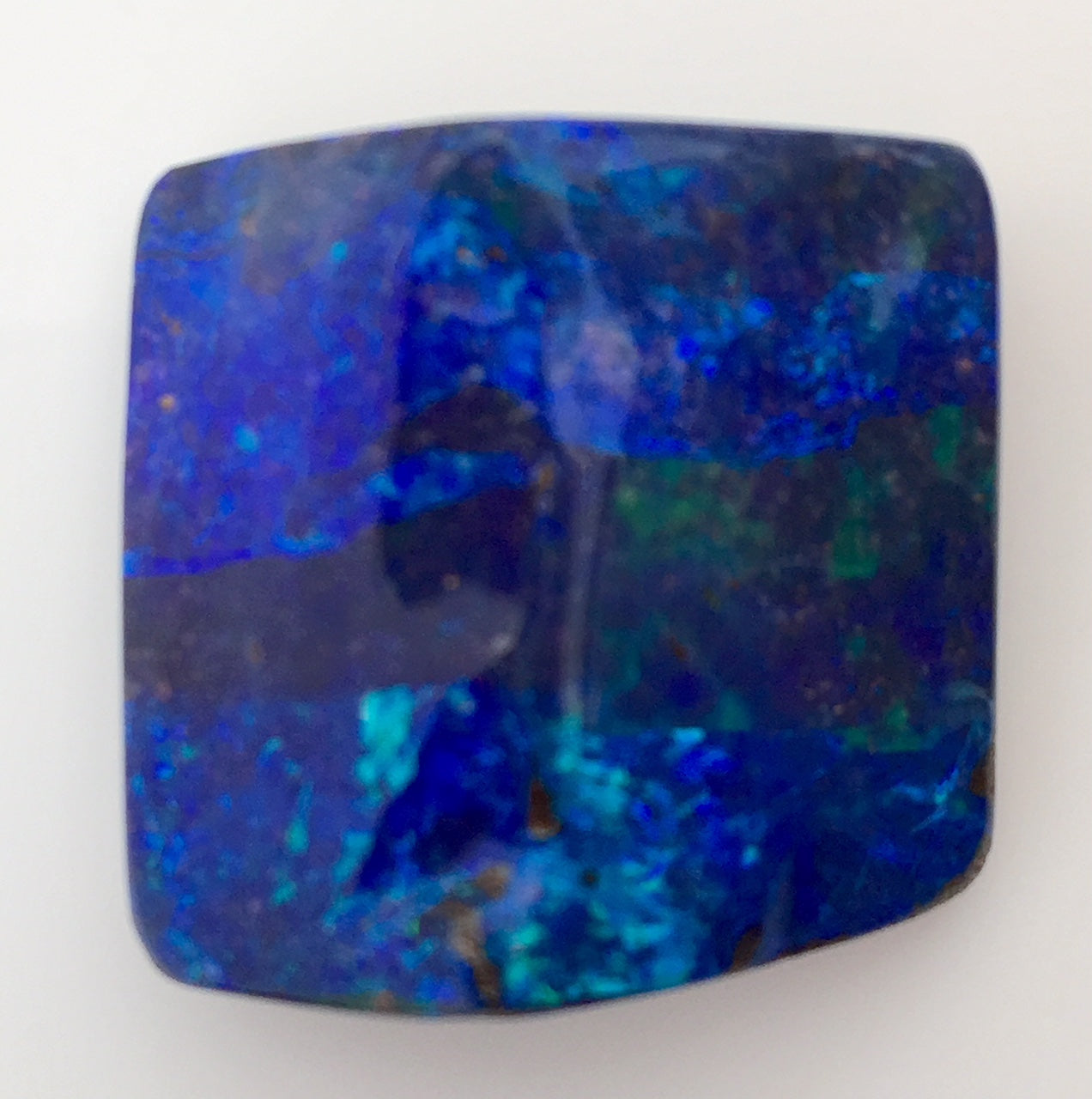 Blue Blue Green solid boulder opal