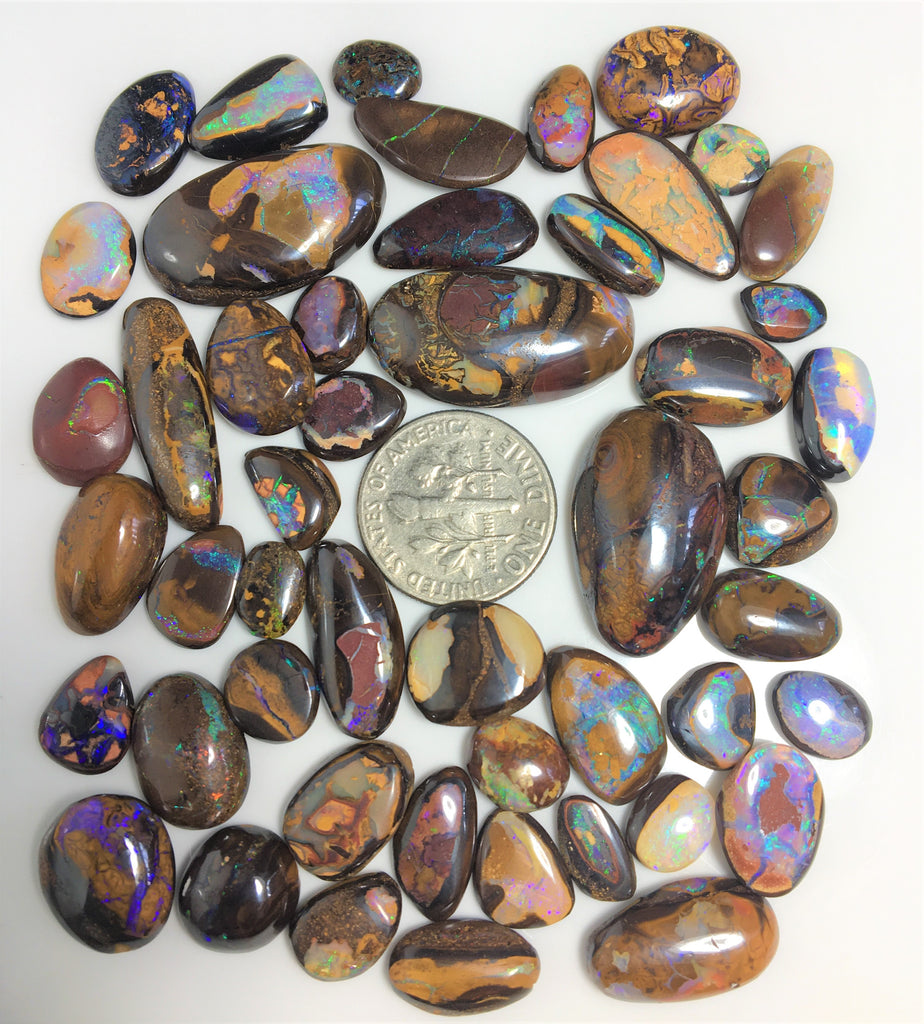 49 Pieces of Koroit matrix opal