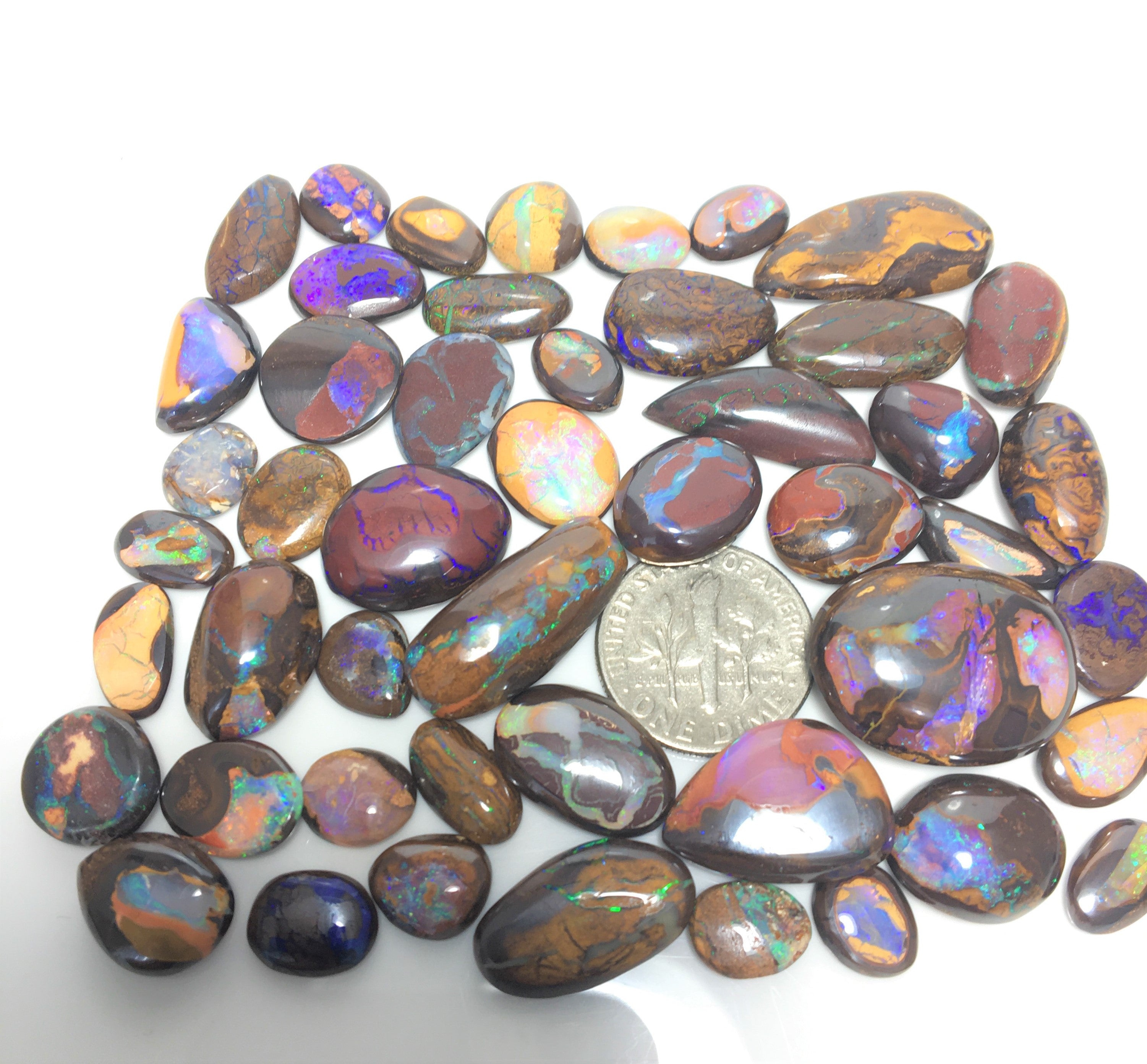 48 Pieces of Koroit matrix opal