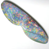 Pink, Green, Gold and Blue Solid Boulder Opal