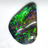 Very Bright Green and Blue solid boulder opal