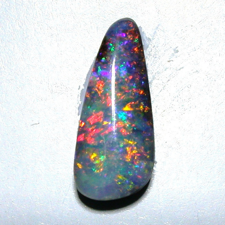 Hot Pink multi coloured solid boulder opal