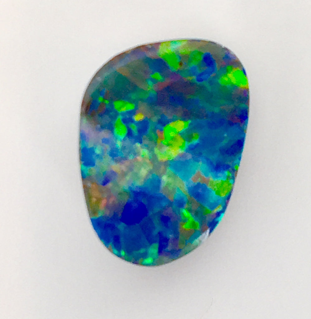 Multi Coloured  solid boulder opal