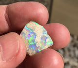 Rubbed Crystal Opal  from Lightning Ridge