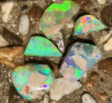 Rubbed Opal  from Lightning Ridge