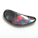 Pink and green solid boulder opal from quilpie