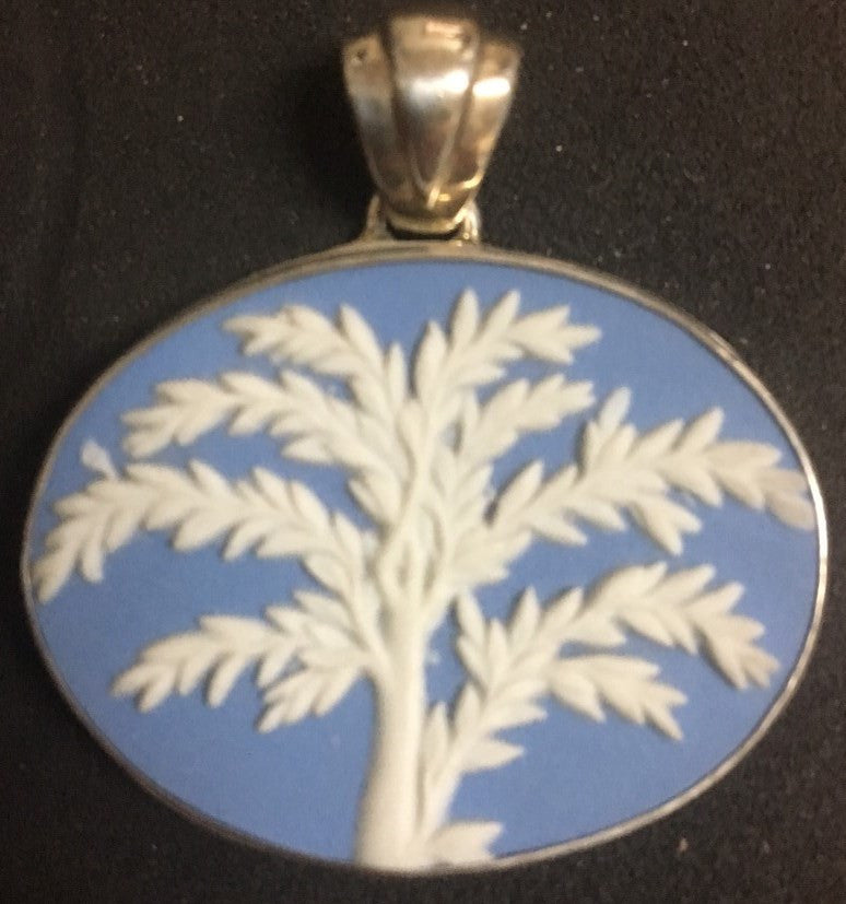Blue and white Pendant