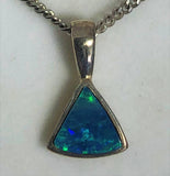 Green opal pendant